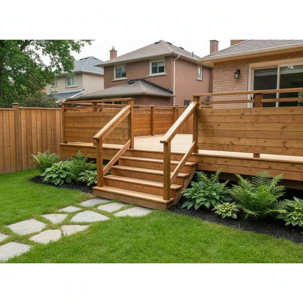 Professional Deck builder by Legacy Landscaping Etobicoke in Etobicoke